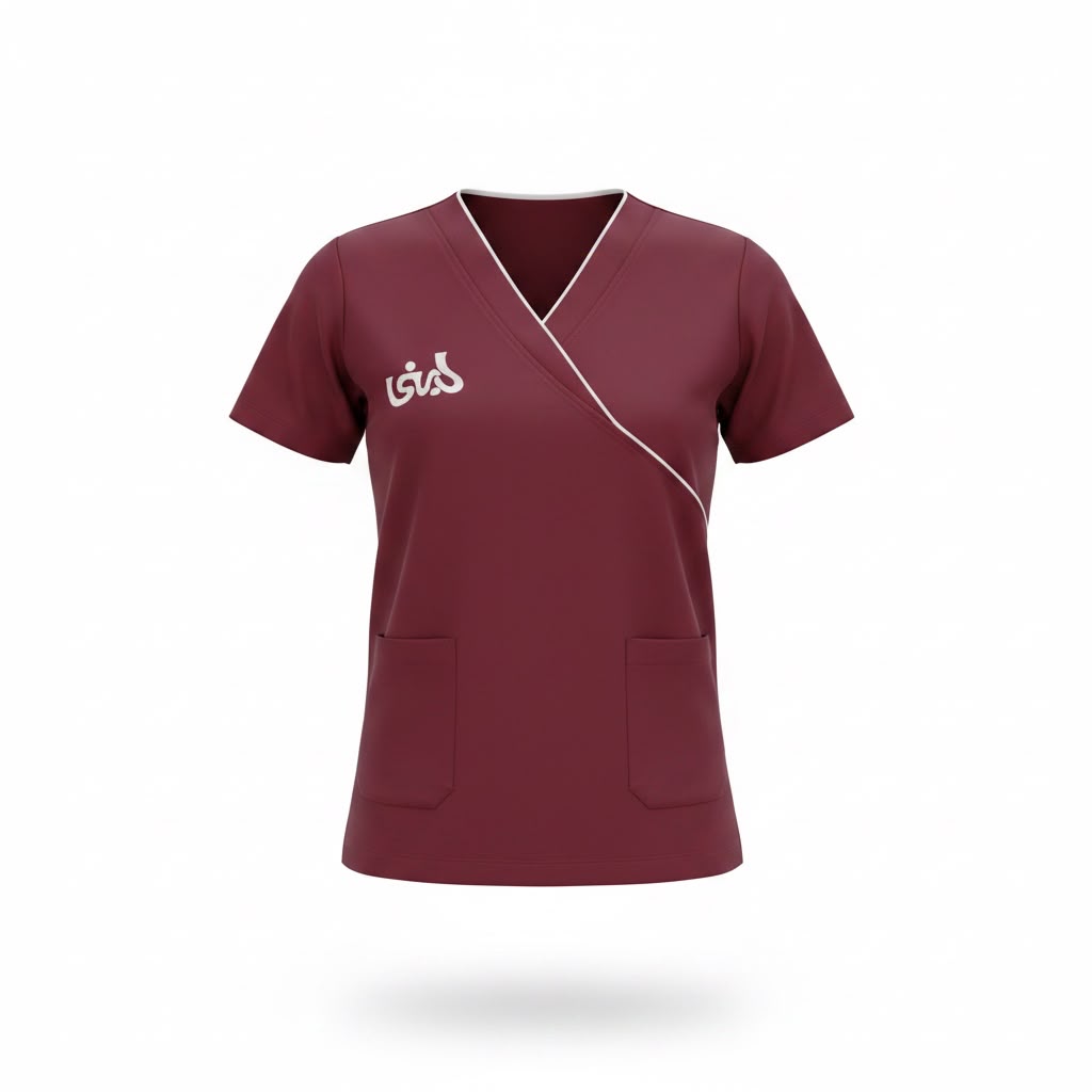 V-neck Scrub Set
